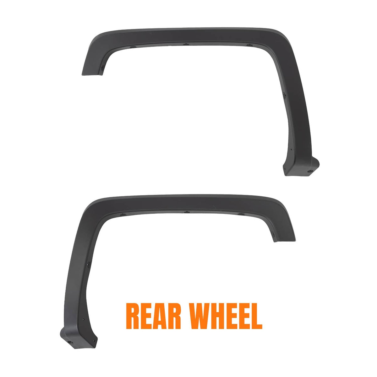 Bethesda Industrial 4x Fender Flares for Chevrolet Silverado 1500 2500HD 3500HD Front & Rear Side