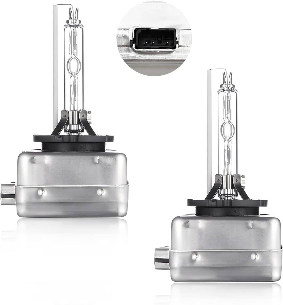Bethesda Industrial Set D1C D1S D1R 6000K White HID Xenon Headlight Light Bulbs OEM Replacement