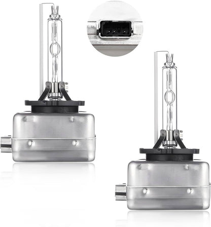 Bethesda Industrial Set D1C D1S D1R 6000K White HID Xenon Headlight Light Bulbs OEM Replacement