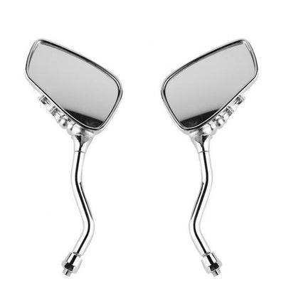 Bethesda Industrial Motorcycle Chrome Skull Skeleton Hand Rear View Side Mirrors For Harley Chopper