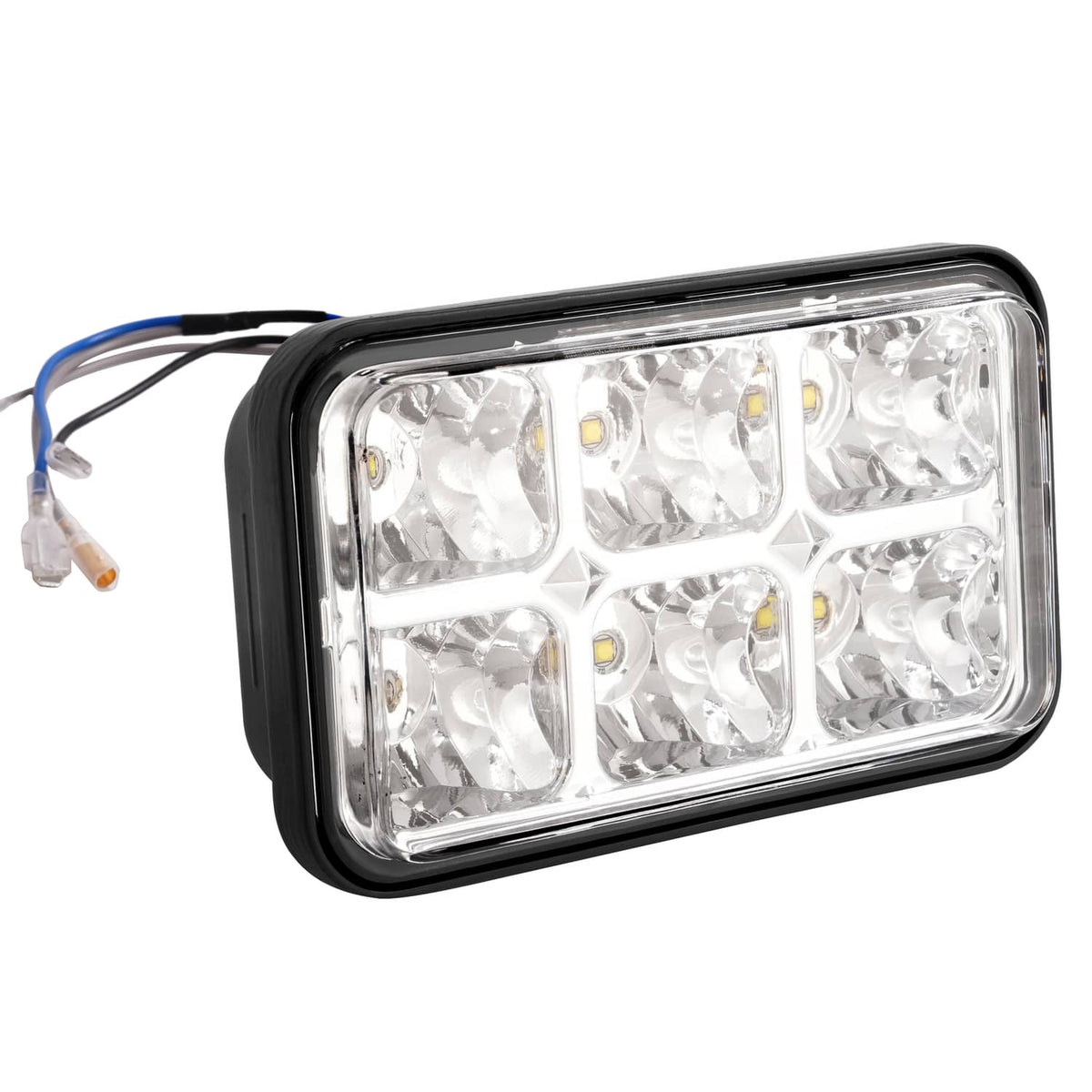 Bethesda Industrial Golf Cart LED Headlight Assembly For EZGO Workhorse Marathon 80-94 ST350 96-Up