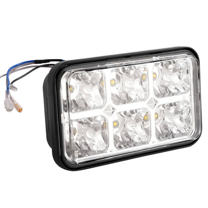 Bethesda Industrial Golf Cart LED Headlight Assembly For EZGO Workhorse Marathon 80-94 ST350 96-Up