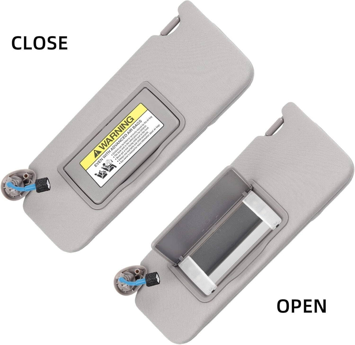Bethesda Industrial 2Pcs Sun Visor w/LED Light Mirror For 2008-2017 Honda Accord 83280-TA5-A51ZA