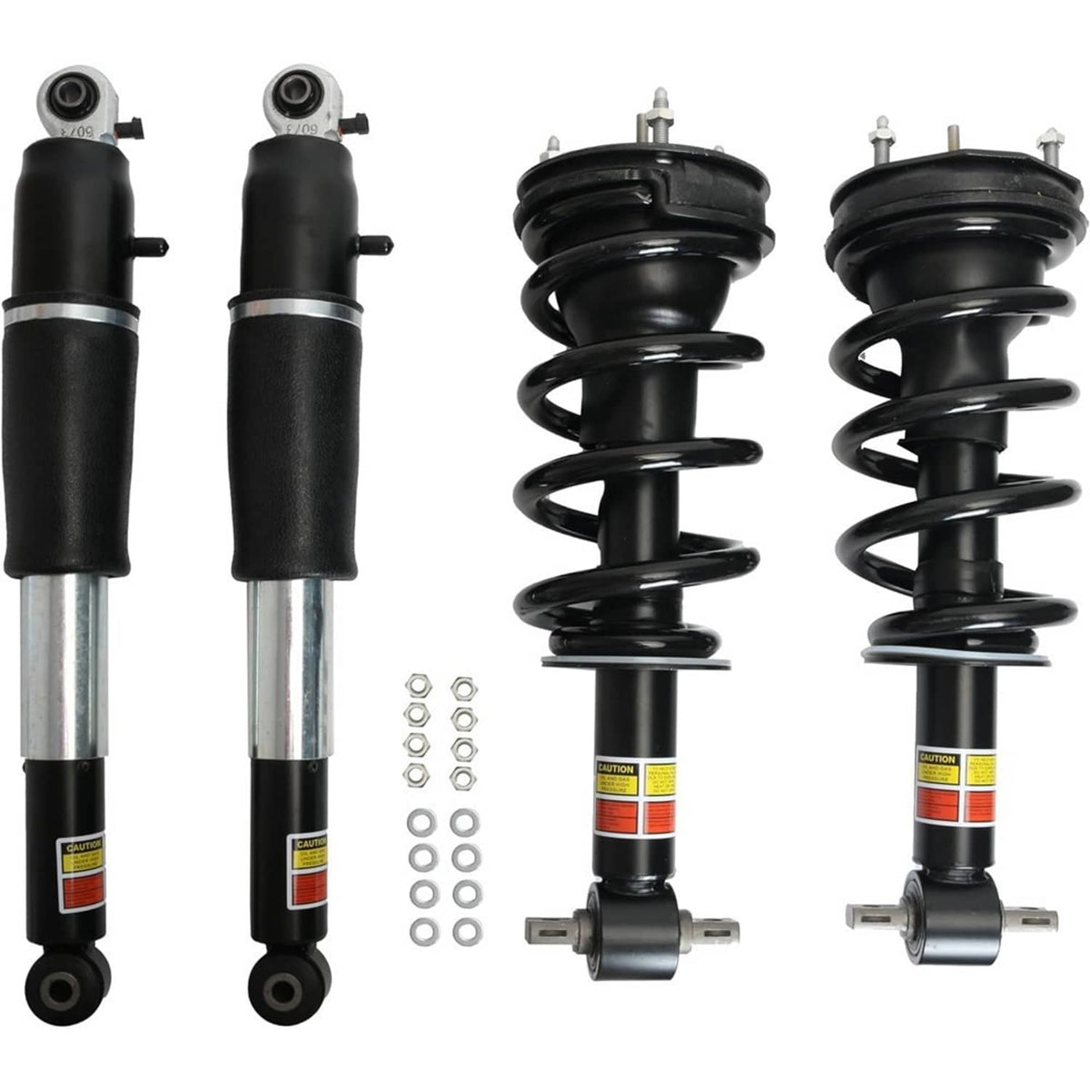 Bethesda Industrial 4Pcs Front Rear Shock Struts w/Magneride For 2007-2014 Cadillac Chevrolet GMC