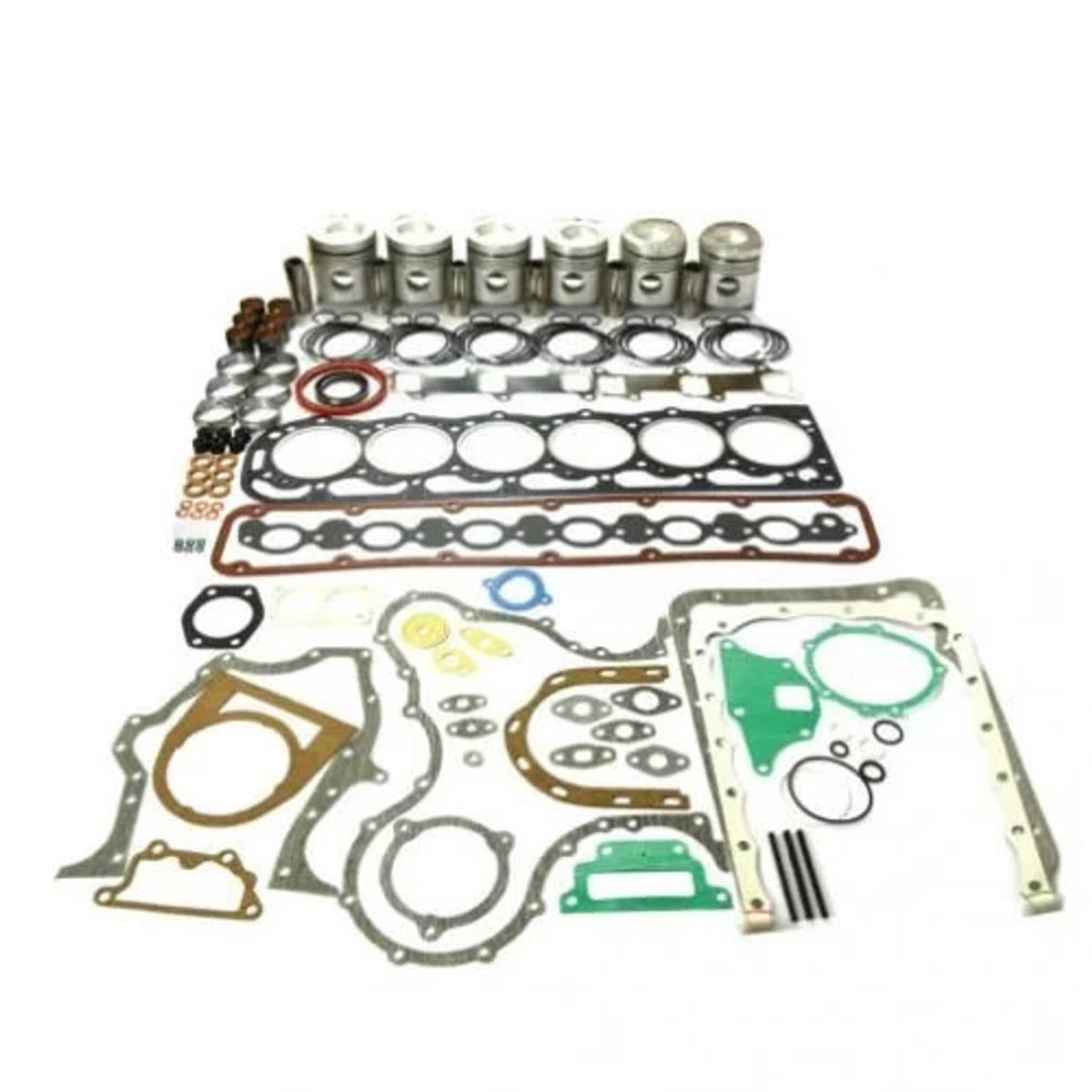 Bethesda Industrial Engine Rebuild Kit - Less Bearings - .020" Oversize Pistons - 8/76-3/86