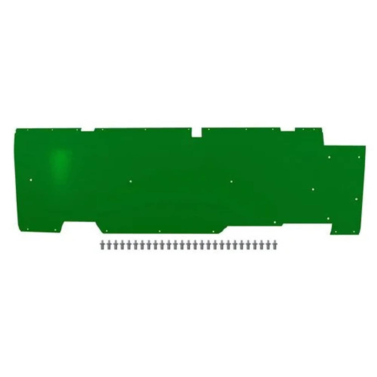 Bethesda Industrial Poly Skid Cover - 52-1/2" Panel - Green fits John Deere 900F AH165643