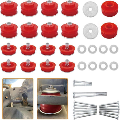 Bethesda Industrial Body Cab Mount Bushings Kit for 1999-2007 Ford F250 F350 Super Duty KF04058BK