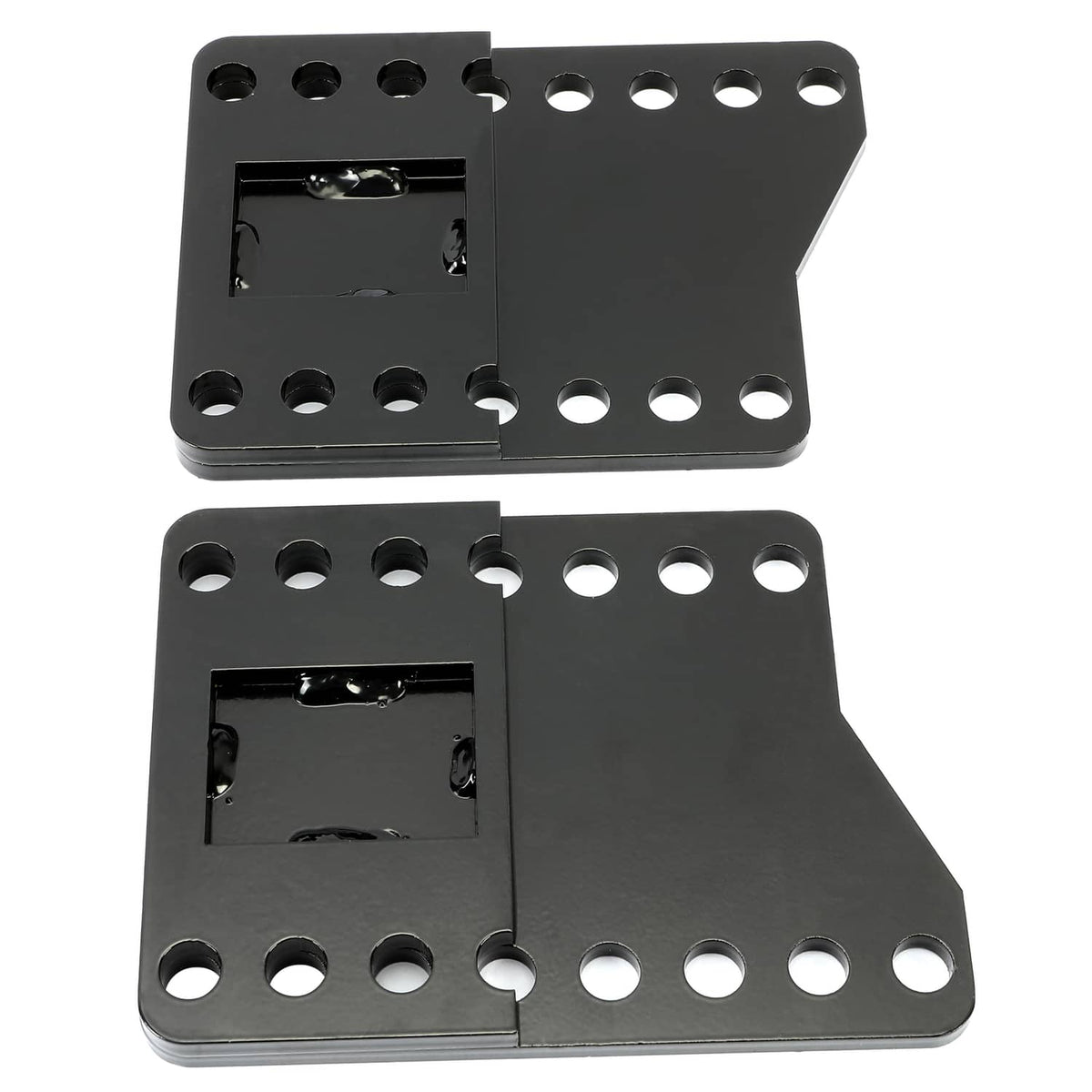 Bethesda Industrial Universal Black Steel Snowplow part Mount Drop Brackets Lift Extension Kit