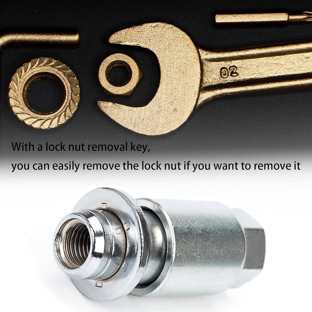 Bethesda Industrial Alloy Wheel Lock Lug Nut Set For Anti Theft For Toyota and Lexus 00276-00900