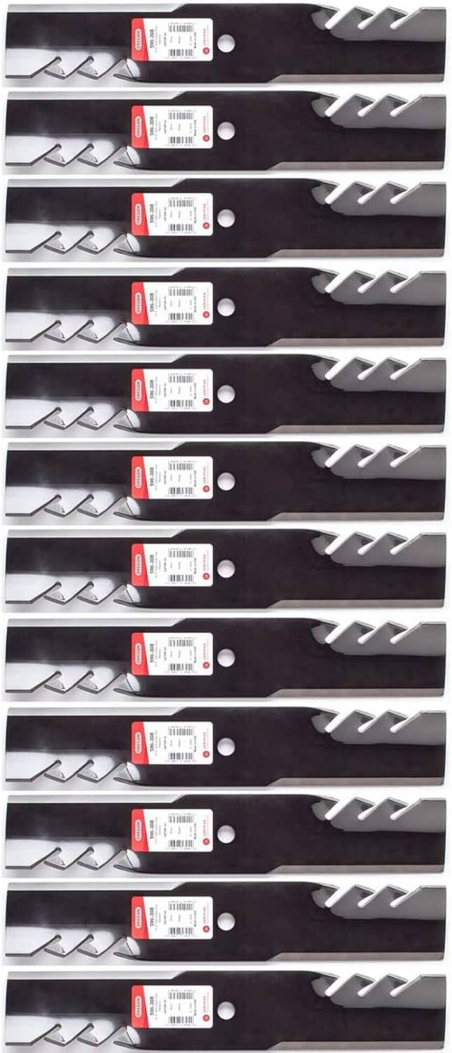 Bethesda Industrial 12PK 48" Oregon 596-308 Gator Mulching Lawn Mower Blades for 21871 Lesco
