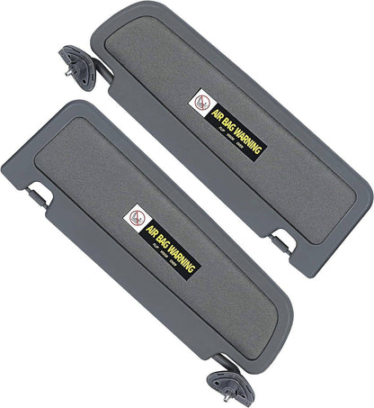 Bethesda Industrial 2Pcs Sun Visor Dark Gray Left & Right Visor Set For 2006-2011 Honda Civic Visors