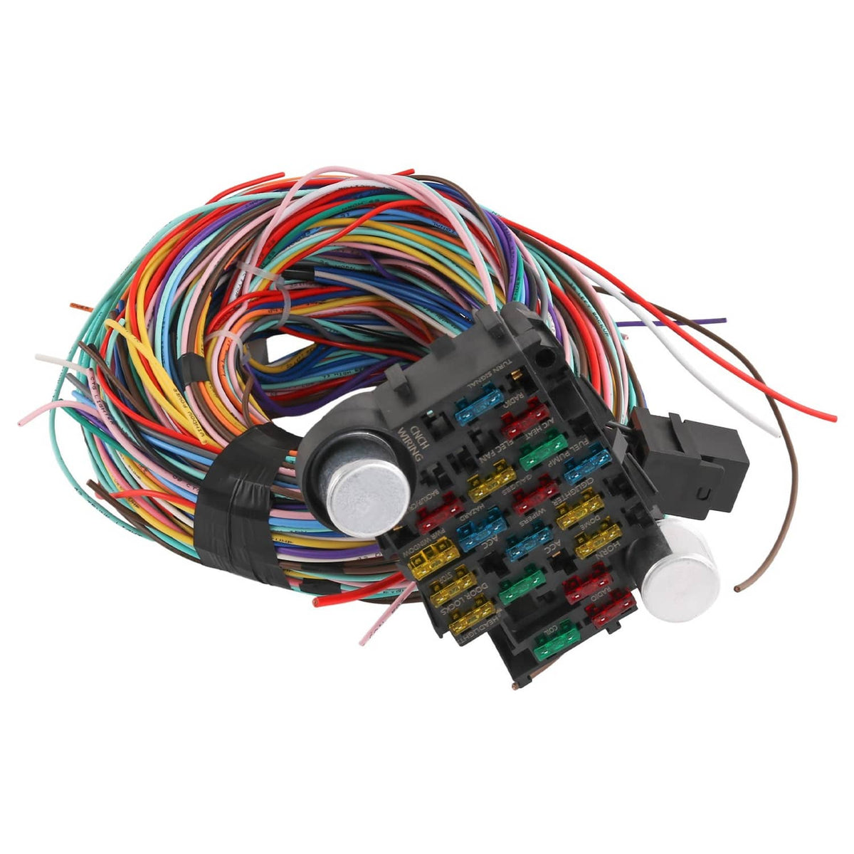 Bethesda Industrial 21 Circuit Wiring Harness Fit Chevy Ford Hotrods Universal Extra Long Wire