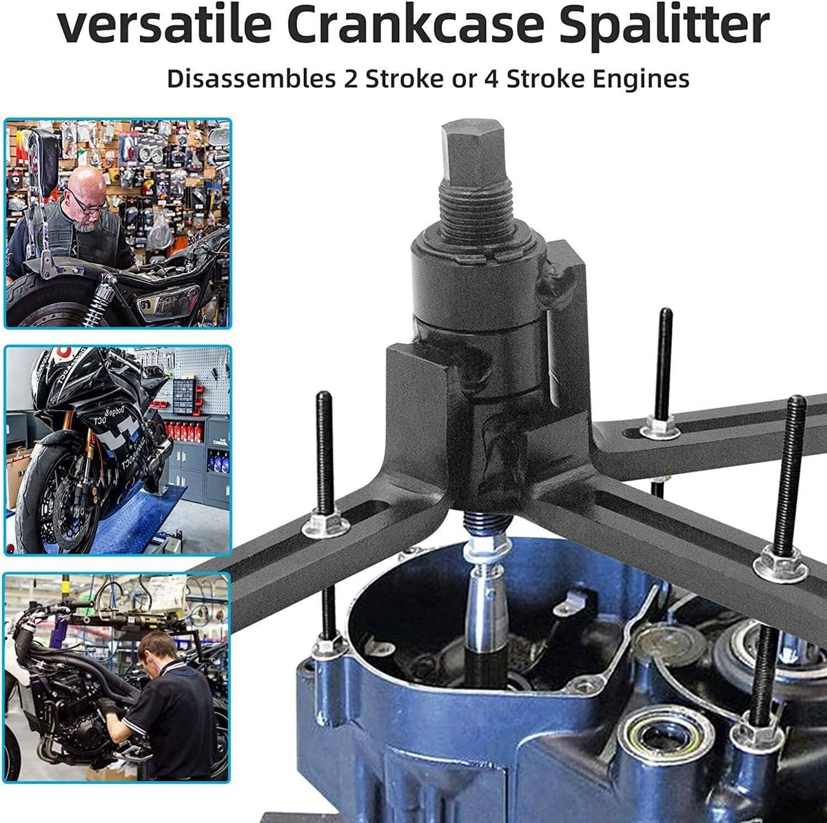 Bethesda Industrial Crank Case Splitter Separator and Crank Puller Installer Tool Dirt Bike ATV