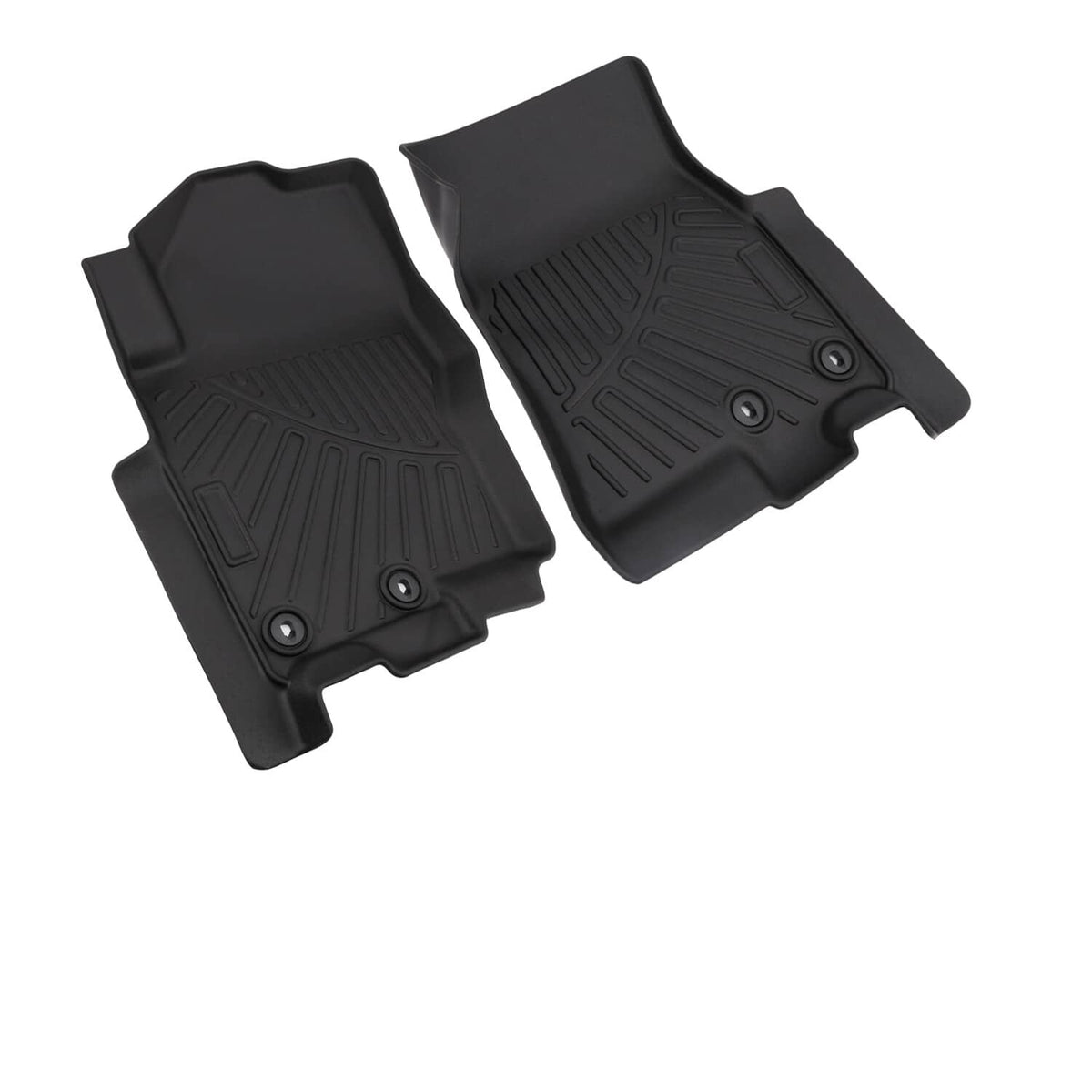Bethesda Industrial Floor Mats for 2022-2025 Nissan Frontier Crew Cab All Weather TPE 3PCS Liner Set