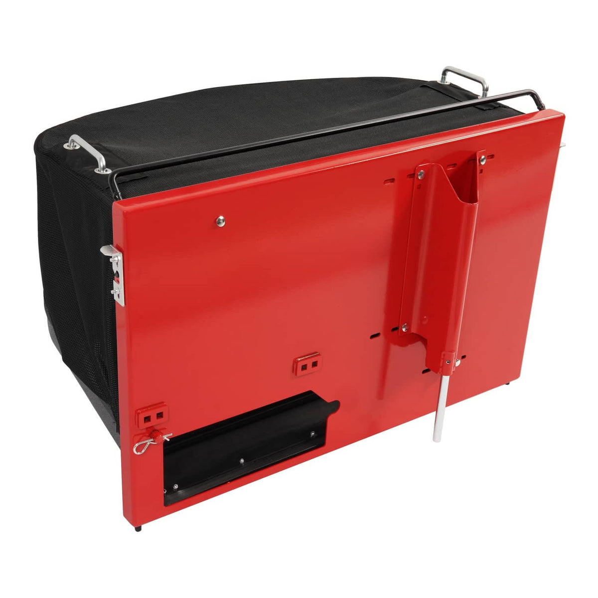 Bethesda Industrial Side Mount Catcher For Universal Red+Black Powder Coated Grass Catcher Frame