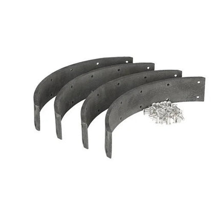 Bethesda Industrial Brake Shoe Lining Set of 4 fits Massey Ferguson 135 175 117247ESA