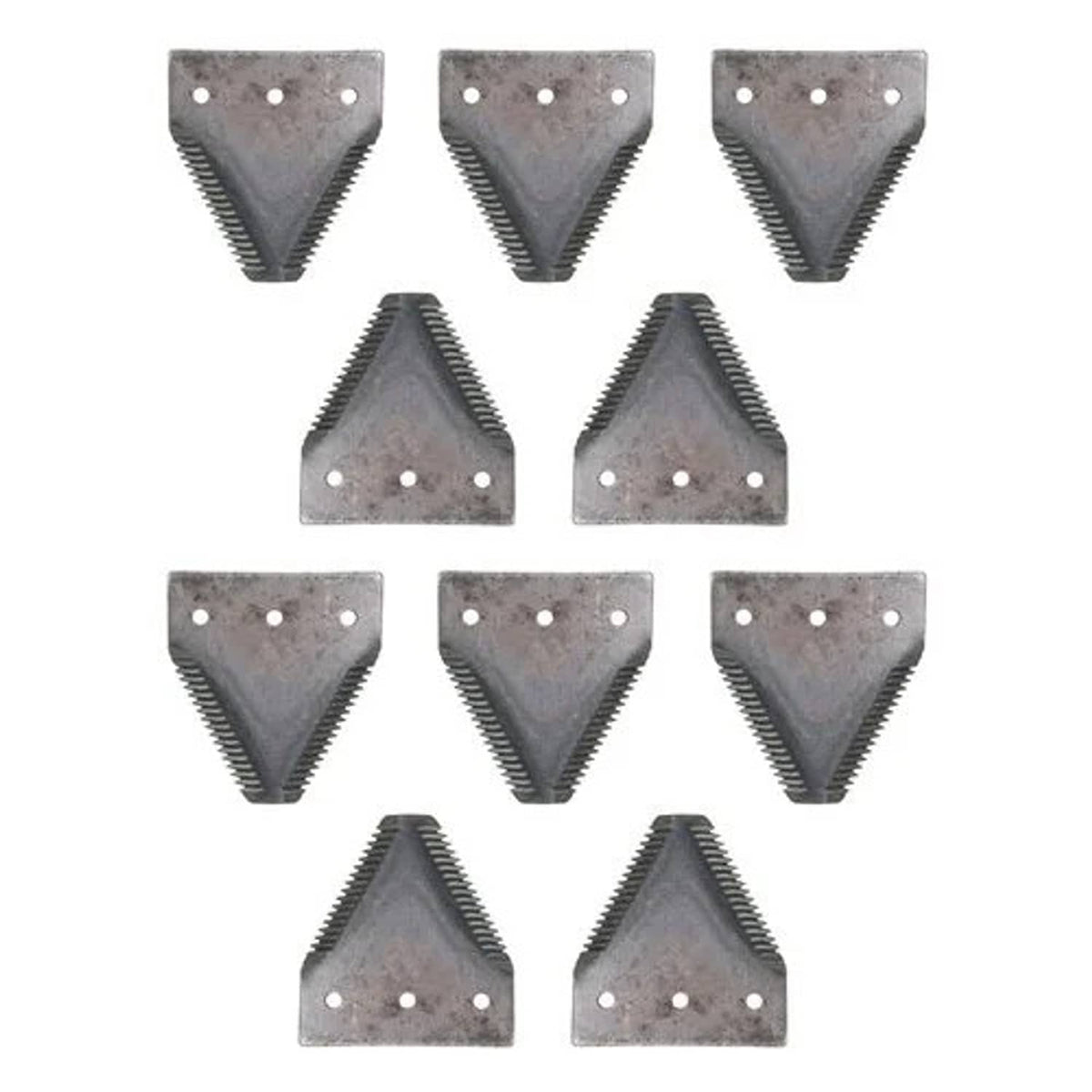 Bethesda Industrial Sickle Section Shape 2 BT XH Black Anvil 10 Pack fits International 826720C3