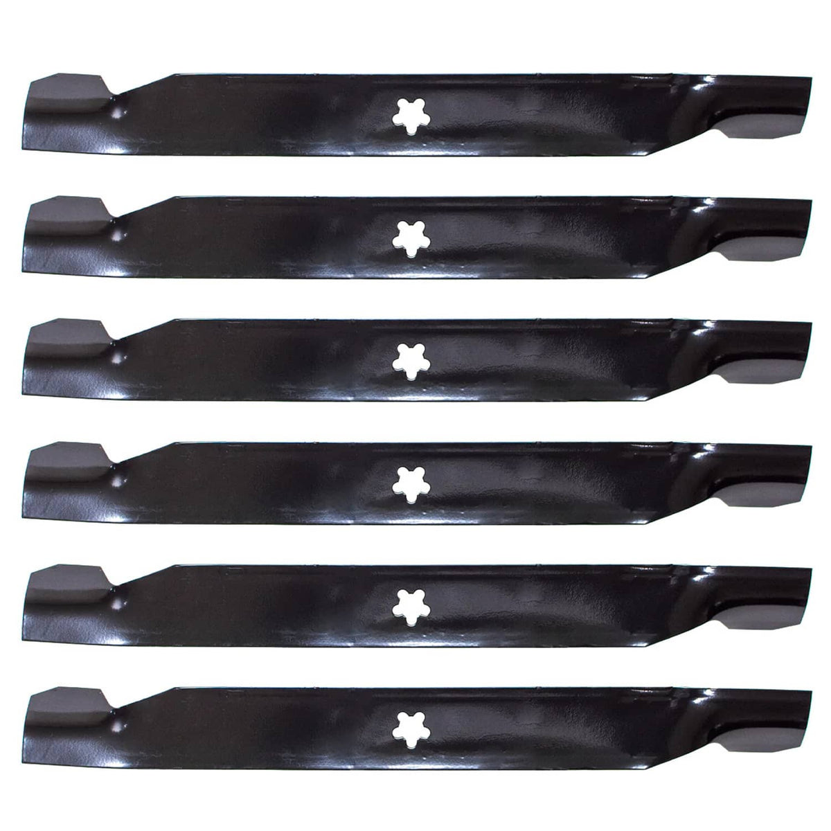 Bethesda Industrial 6PK Oregon Deck Blades Compatible for Ariens 42" High Lift Mower 21546095