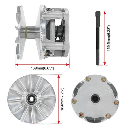 Bethesda Industrial Primary & Secondary Clutch w/ Belt Fits Polaris Ranger 570 2015 1323275 1323070