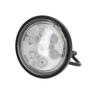 Bethesda Industrial Red Rooster® LED Conversion Headlight Bulb - Flood Beam Pigtail 18W 4.5" Round