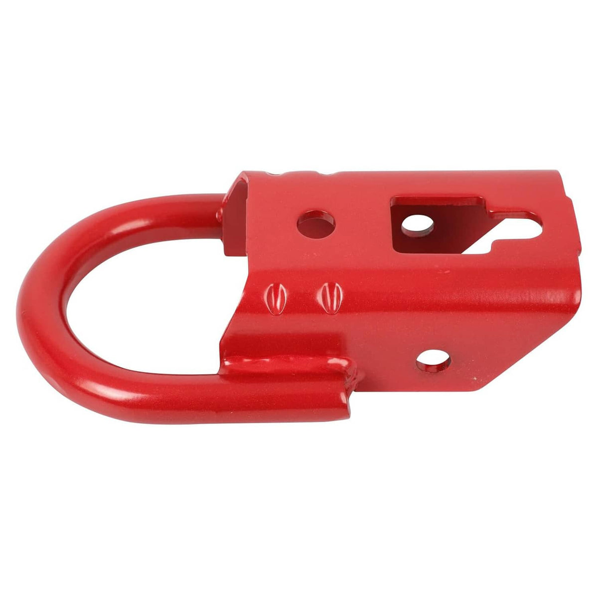 Bethesda Industrial Red 2 Pcs Towing Hooks FL3Z17N808A w/ Hardware Front For 2009-2019 Ford F150