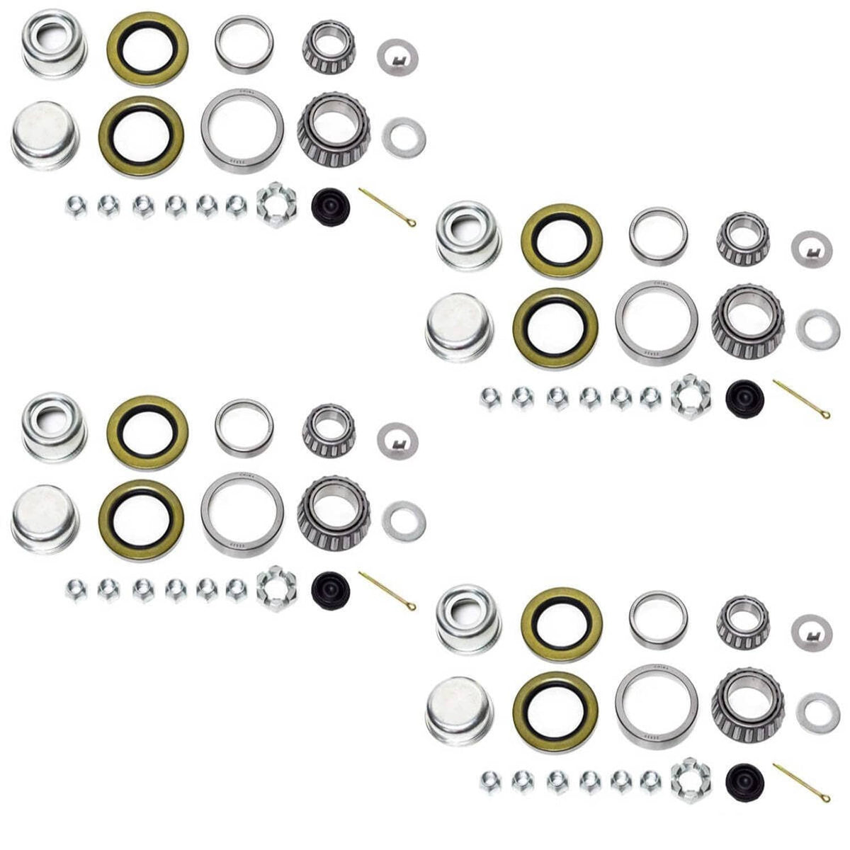 Bethesda Industrial (4) NIB Trailer Wheel Bearings Kits 25580 15123 10-36 for 6000/7000# Axle