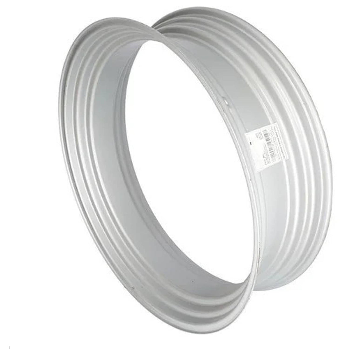 Bethesda Industrial Drop Rear Rim - 11" x 38" 3-7/8" Center Drop Width Silver Mist