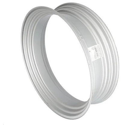 Bethesda Industrial Drop Rear Rim - 11" x 38" 3-7/8" Center Drop Width Silver Mist