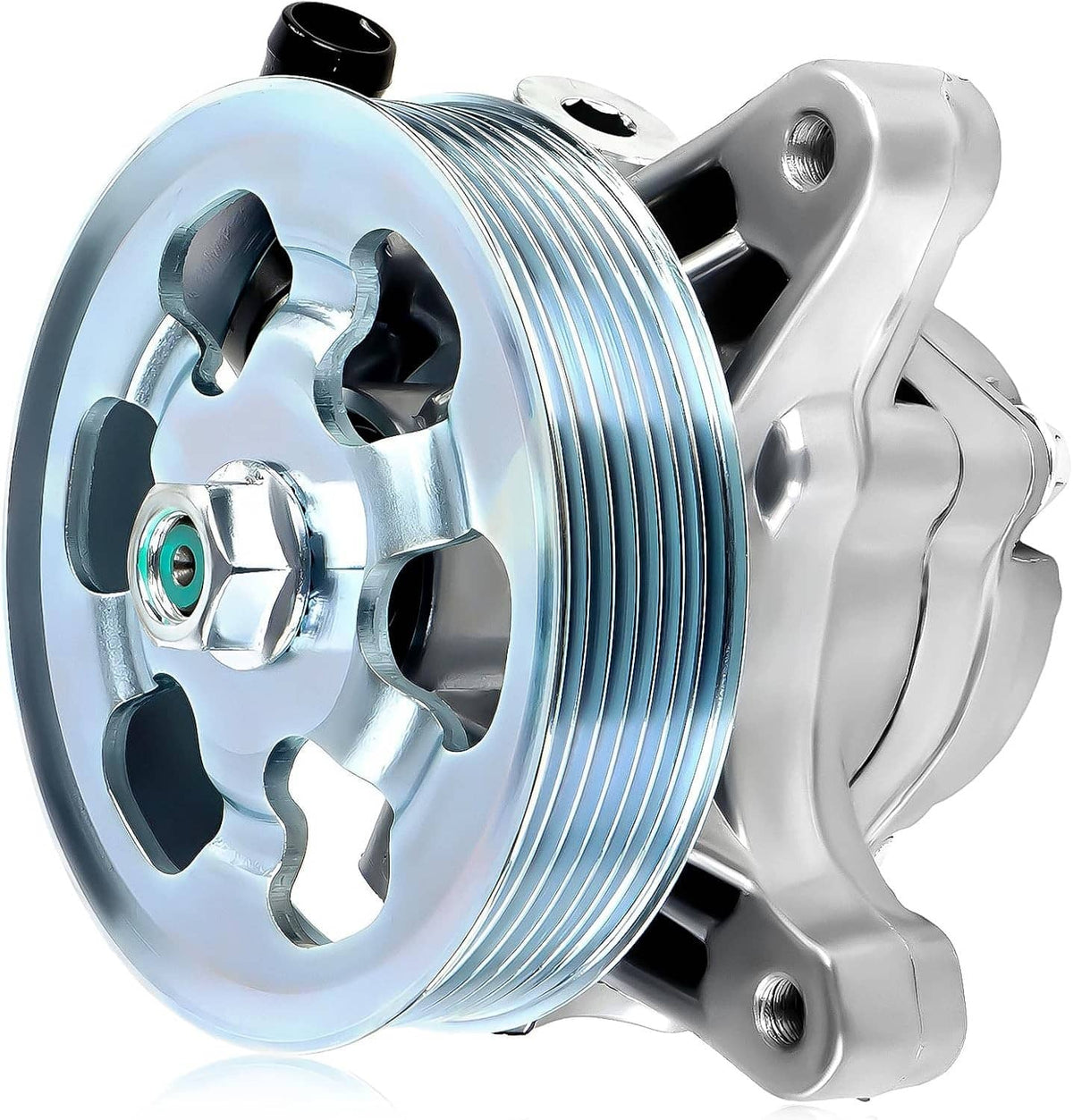 Bethesda Industrial Power Steering Pump With Pulley 21-5341 For 2003-2007 Honda Accord EX LX DX 2.4L