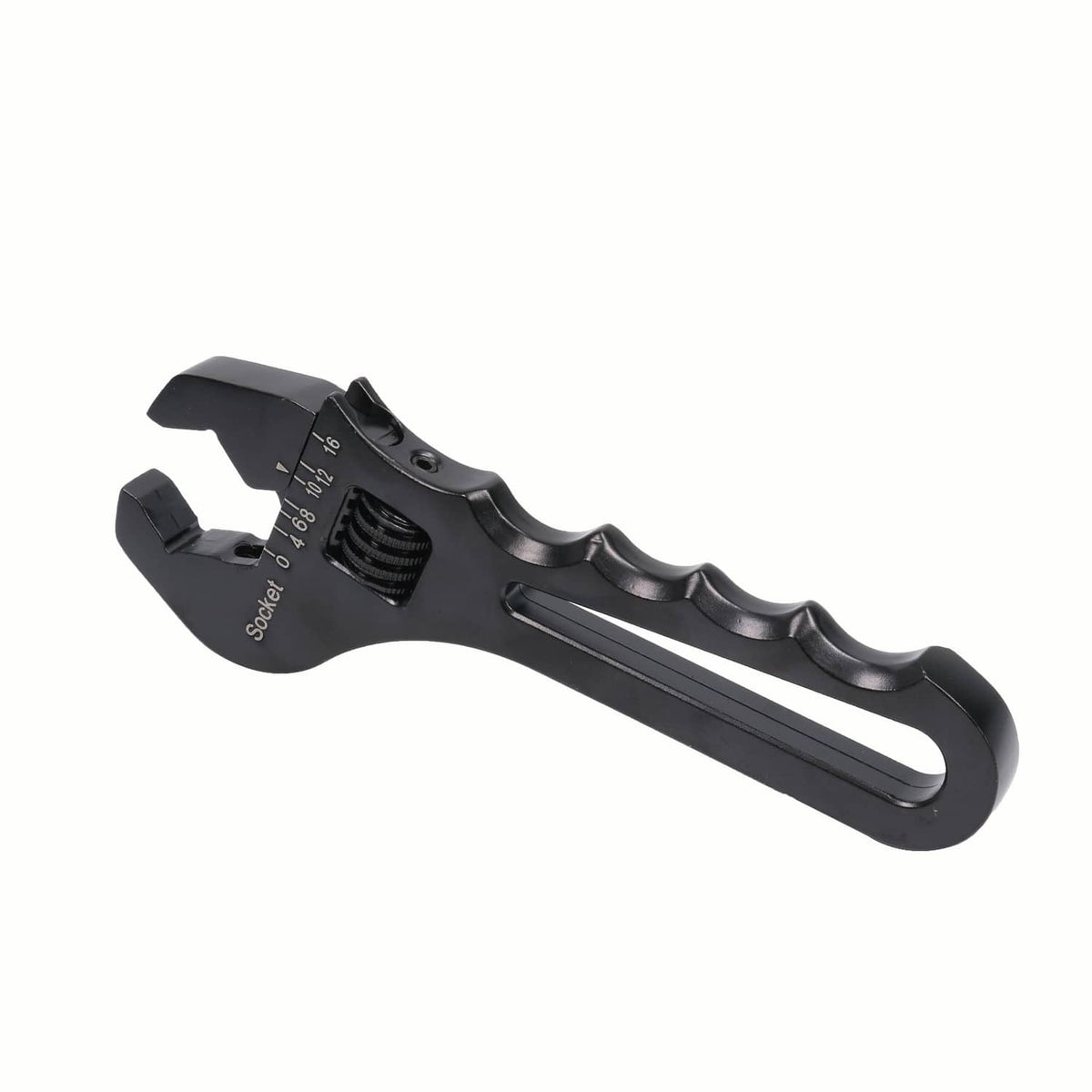 Bethesda Industrial Aluminum 3AN-16AN Adjustable Wrench Tool Spanner Black For Hose End Fitting