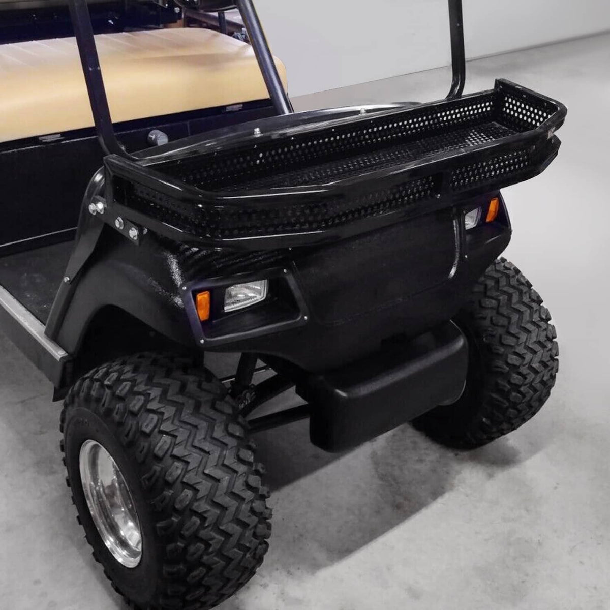 Bethesda Industrial Golf Cart Front Basket w/Mounting Brackets For Yamaha G14 G16 G19 G20 G21 G22