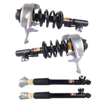 Bethesda Industrial 4Pcs Front Rear Shock Struts Assys Electronic For Audi Q5 SQ5 2009-17 8R0513025