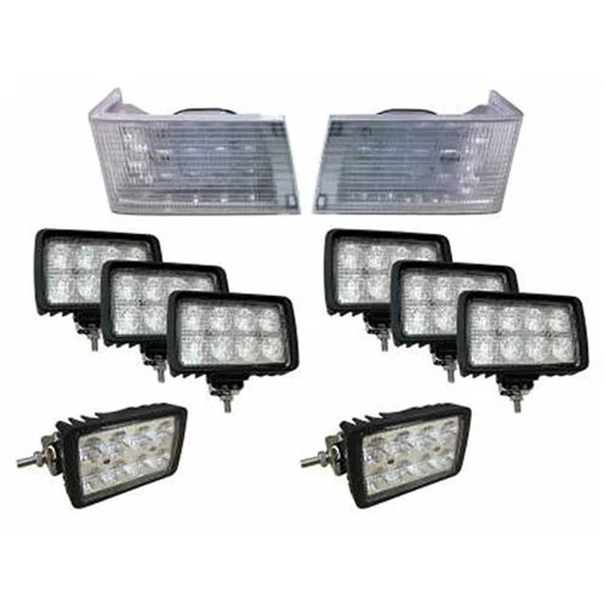 Bethesda Industrial Complete LED Conversion Light Kit fits Case IH 7110 7120 7130 7140 7150 91971C2