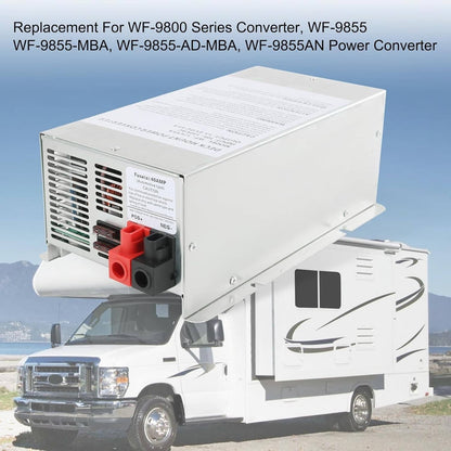 Bethesda Industrial WF-9855 RV Converter 55 Amp Deck Power Converter Charger RV Trailer Camper 12V