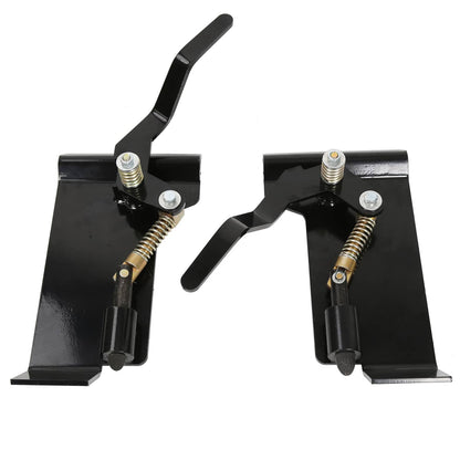 Bethesda Industrial Conversion Adapter Latch Box & 1/2" Mount Plate for Skid Steer Quick Tach Attach