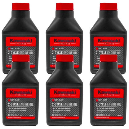 Bethesda Industrial 6PK Genuine OEM Kawasaki Engine Motor Oil 5.2oz 2-Cycle Mix 2 Gallon 99969-6083