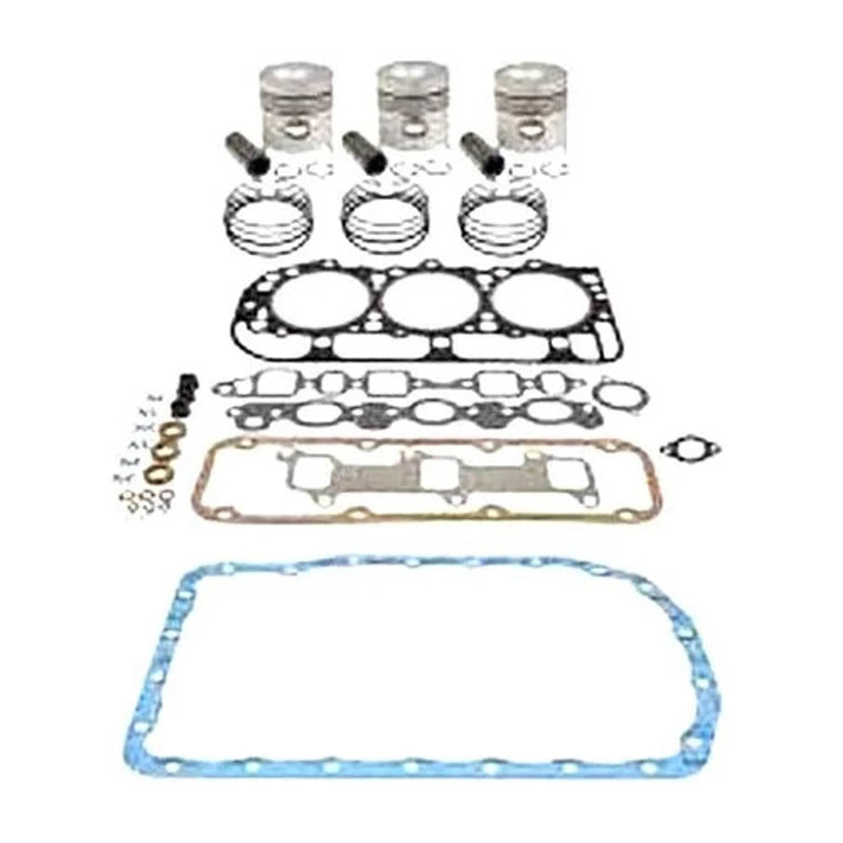 Bethesda Industrial Basic In-Frame Engine Rebuild Kit fits Ford 3600 D4NN6108L D3NN651E F0NN6710AA