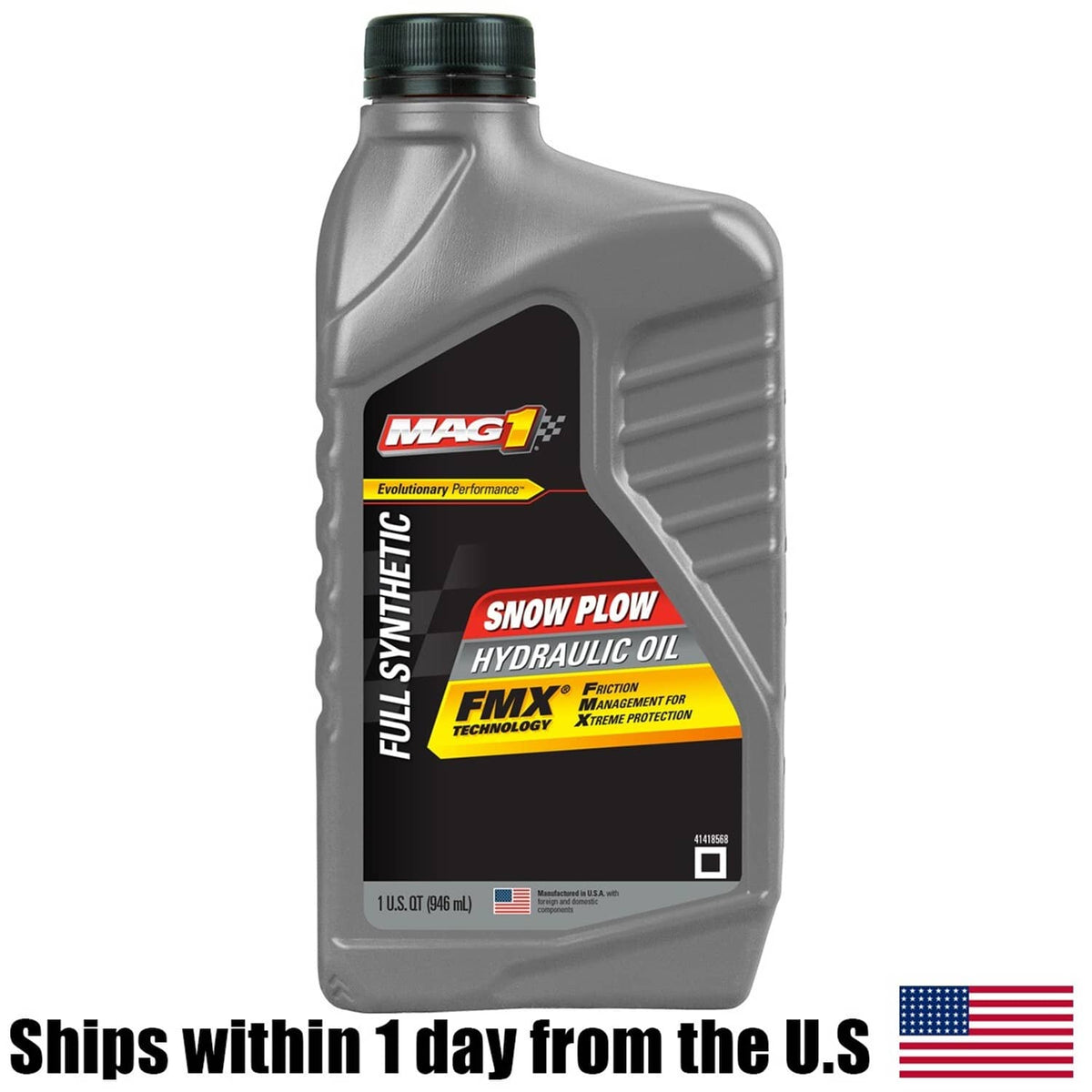Bethesda Industrial 3 Quart -50° SNOW PLOW Hydraulic OIL Fits MEYER 15134 FISHER 28531 WESTERN 49311