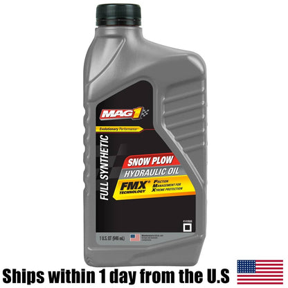 Bethesda Industrial 3 Quart -50° SNOW PLOW Hydraulic OIL Fits MEYER 15134 FISHER 28531 WESTERN 49311