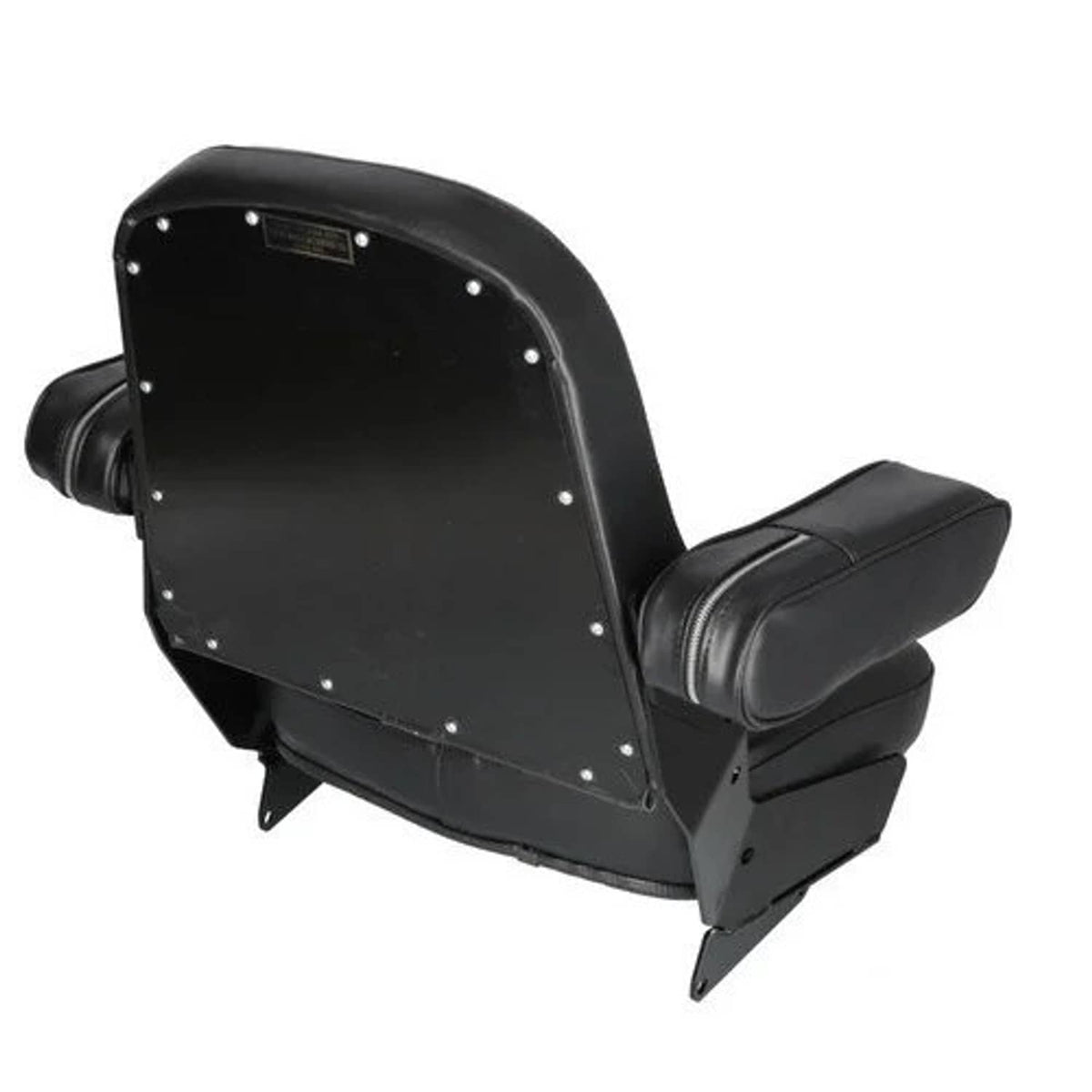Bethesda Industrial Seat Assembly - Mechanical Suspension Vinyl Black fits Case fits International