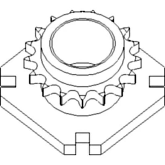 Bethesda Industrial Drive Sprocket Cornhead fits John Deere 693 694 893 894 1290 1291 1293 AH143227