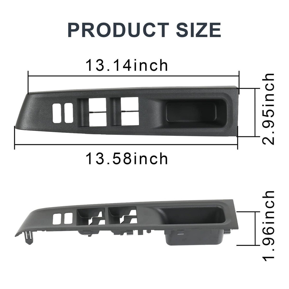 Bethesda Industrial Left Driver Door Window Switch Bezel Trim Panel Cover For Toyota Yaris 2012-2014