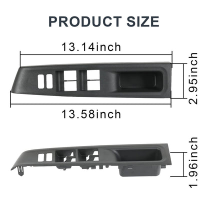 Bethesda Industrial Left Driver Door Window Switch Bezel Trim Panel Cover For Toyota Yaris 2012-2014