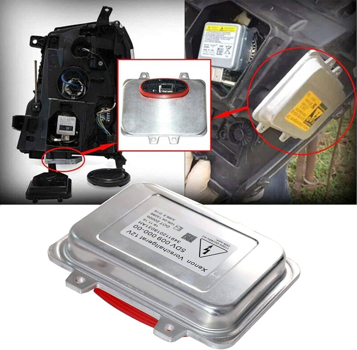Bethesda Industrial Xenon Headlight Ballast Control Unit For 2007-2014 Cadillac Escalade 5DV00900000