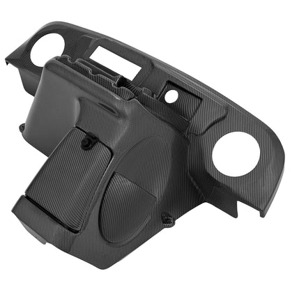 Bethesda Industrial Carbon Fiber Style Dash Dashboard W/ Radio Speaker Cutout For EZGO TXT 96-13