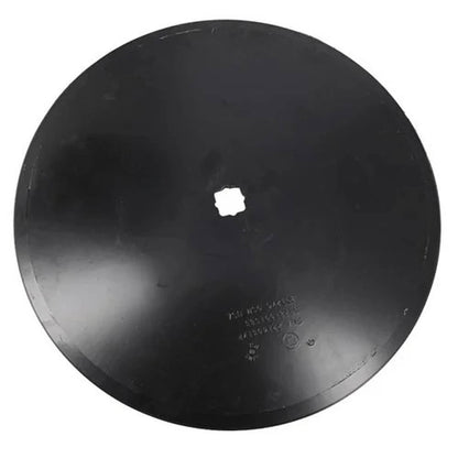 Bethesda Industrial Disc Blade 22" Smooth Edge 1/4" Thickness 1-1/8" Square x 1-1/4" Square Axle