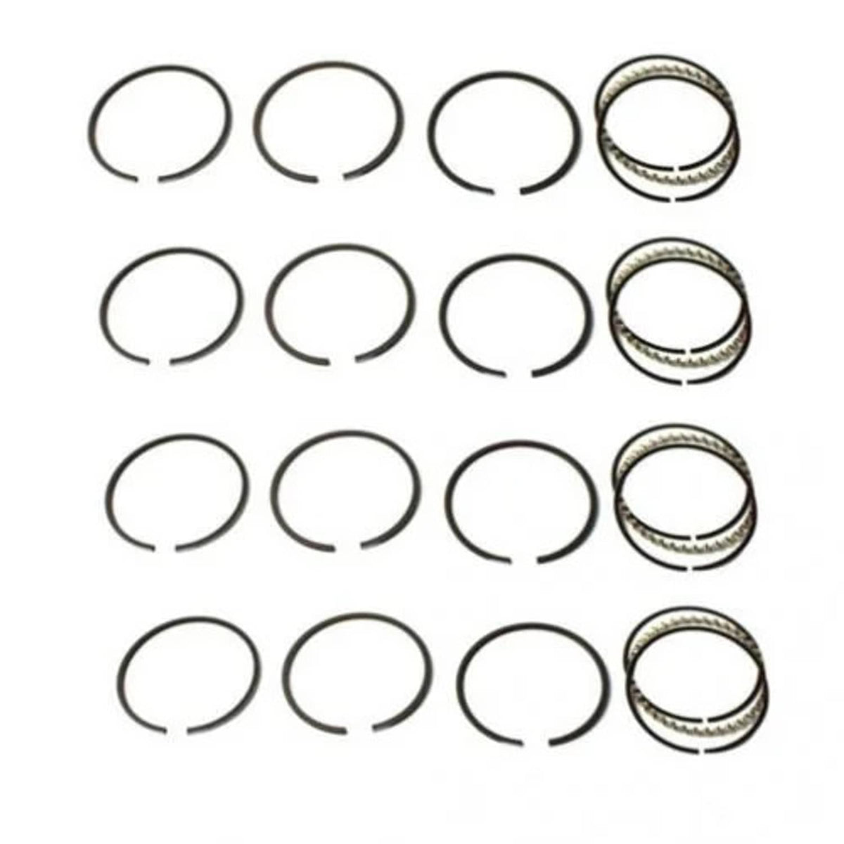 Bethesda Industrial Piston Ring Set - Standard - 4 Cylinder fits Ford Major Power Major Super Major