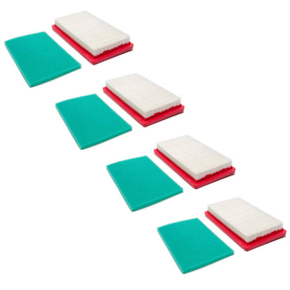 Bethesda Industrial 4PK Air Filter & Pre Filter For Honda GXV140 Engines 2001 and up 17218-ZG9-M00