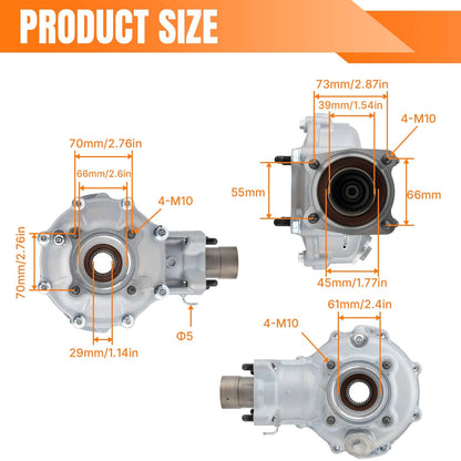 Bethesda Industrial Complete Rear Differential Axle For Honda TRX500FA FOREMAN RUBICON 500 4X4 01-04