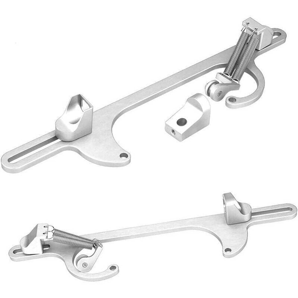 Bethesda Industrial Aluminum Throttle Cable Carb Bracket For Holley 4150 4160 Carb 350 400 SBC New